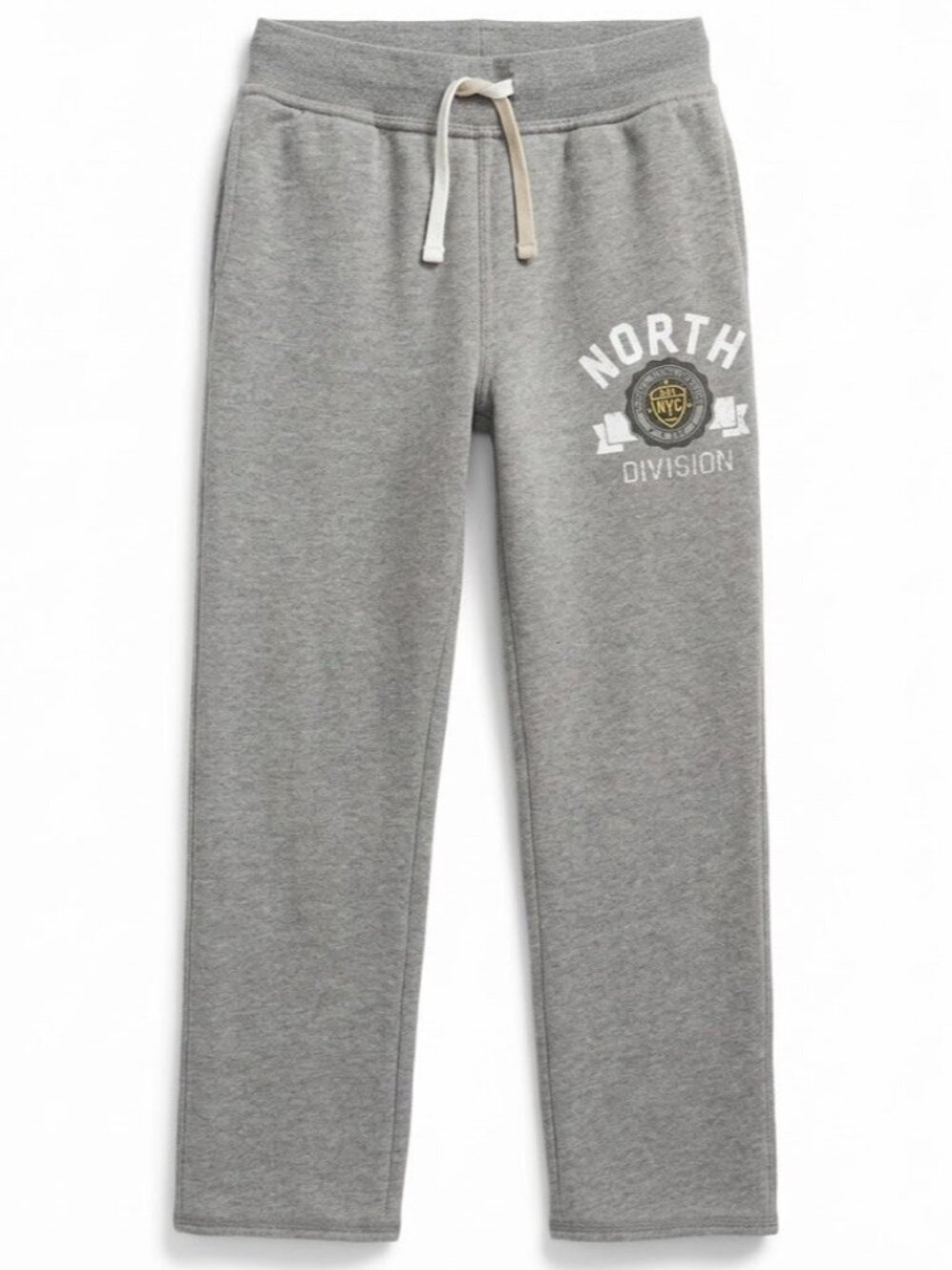 Urban Pipeline Boy Sweatpants (1962 NYC North Division) Light Gray Sz L Elastic